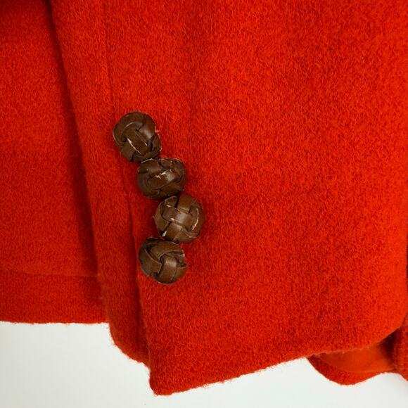 Ralph Lauren Sport Blazer Blue Label Wool Equestrian Heritage Orange Embroidered - Picture 7 of 12